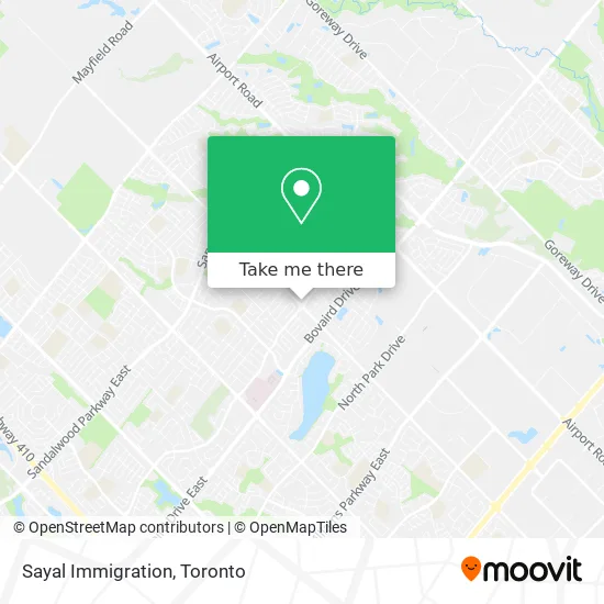 Sayal Immigration map