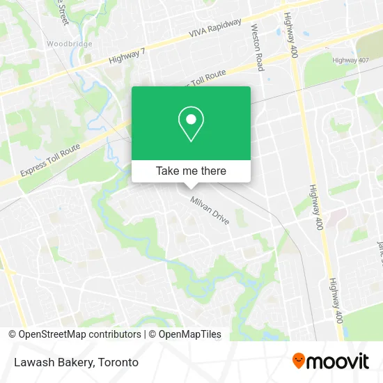 Lawash Bakery map
