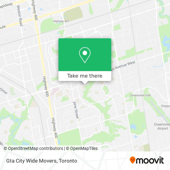 Gta City Wide Movers map