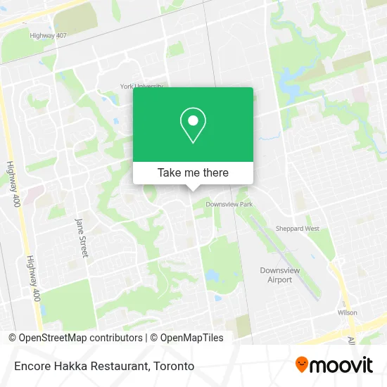 Encore Hakka Restaurant map