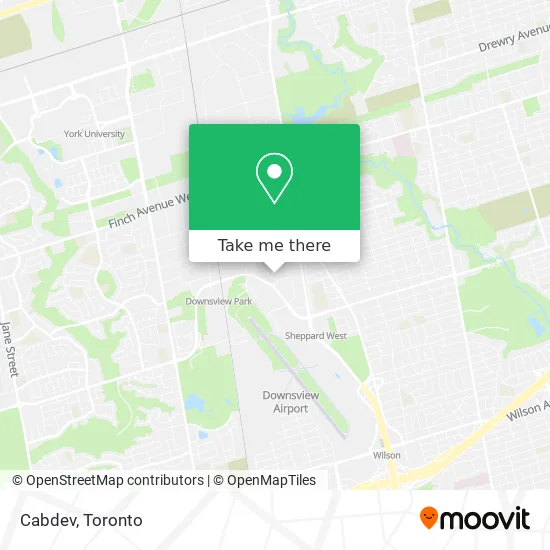 Cabdev map