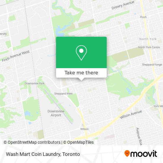 Wash Mart Coin Laundry map