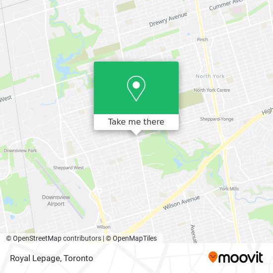 Royal Lepage map