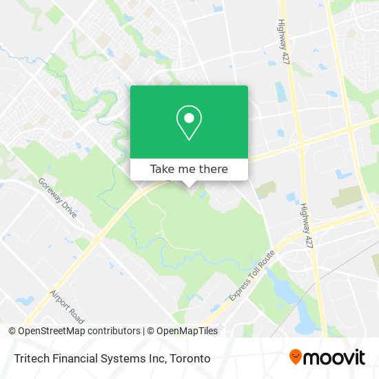 Tritech Financial Systems Inc map