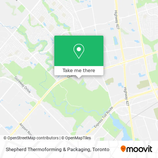 Shepherd Thermoforming & Packaging map
