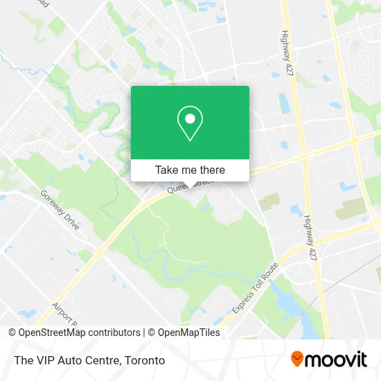 The VIP Auto Centre map