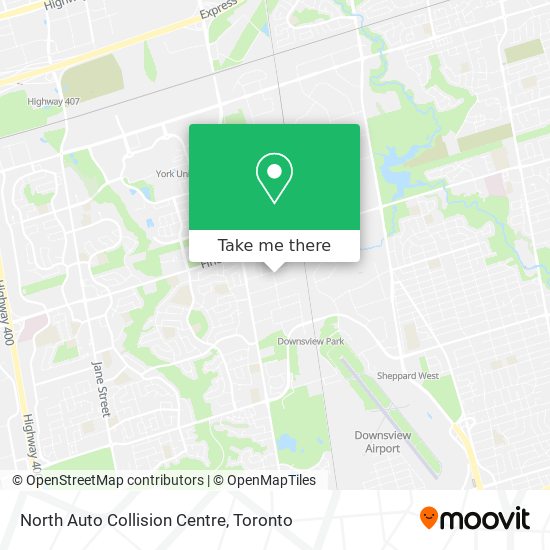 North Auto Collision Centre map