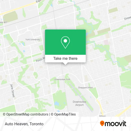 Auto Heaven map