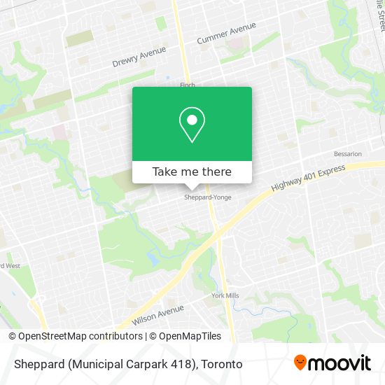 Sheppard (Municipal Carpark 418) plan