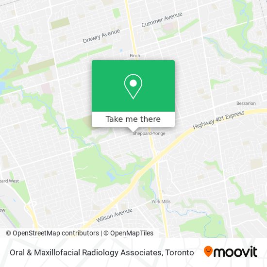 Oral & Maxillofacial Radiology Associates map
