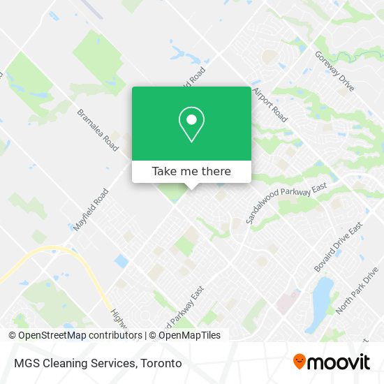 MGS Cleaning Services map