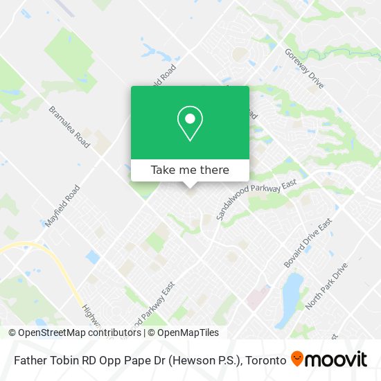 Father Tobin RD Opp Pape Dr (Hewson P.S.) plan