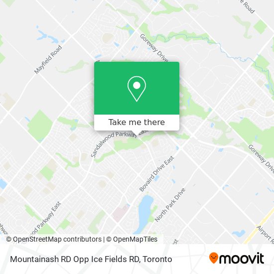 Mountainash RD Opp Ice Fields RD plan