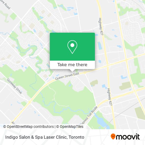 Indigo Salon & Spa Laser Clinic map