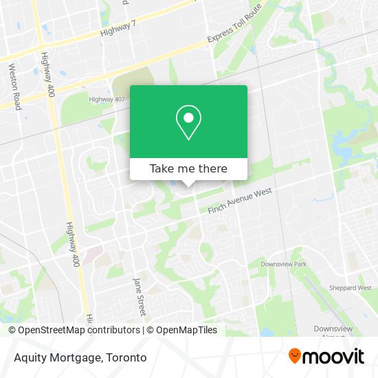 Aquity Mortgage map