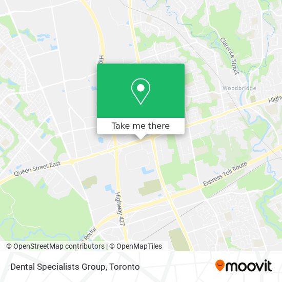 Dental Specialists Group map
