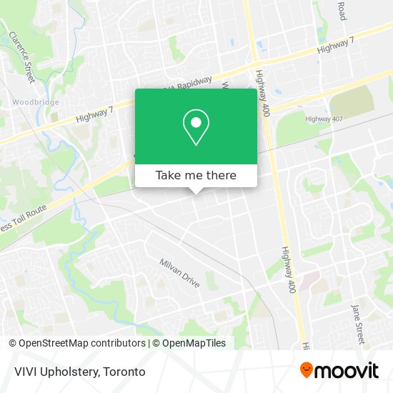 VIVI Upholstery map