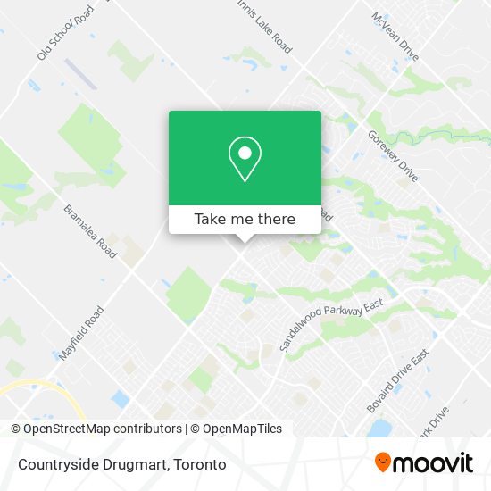 Countryside Drugmart map