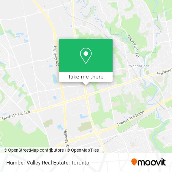 Humber Valley Real Estate map