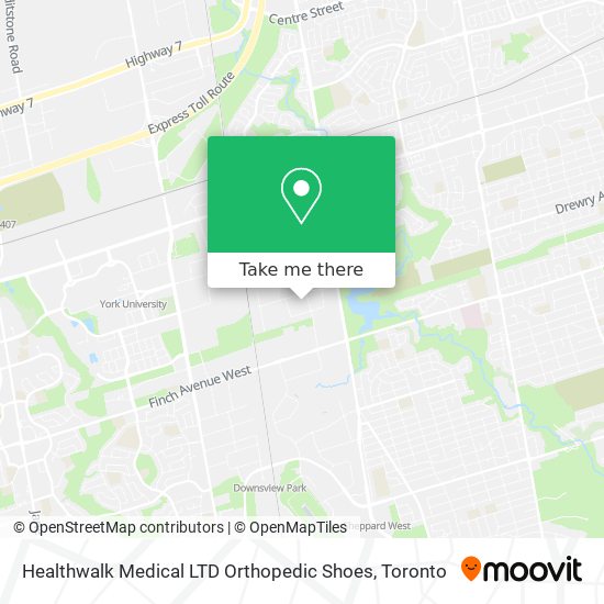 Healthwalk Medical LTD Orthopedic Shoes map