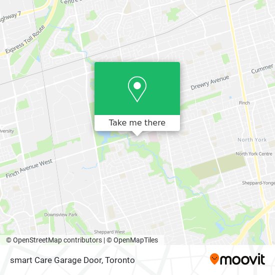 smart Care Garage Door map
