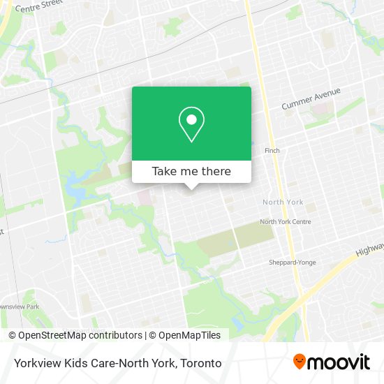 Yorkview Kids Care-North York plan