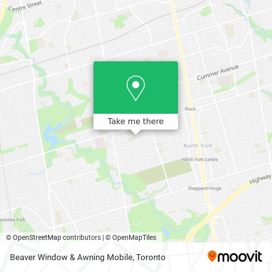 Beaver Window & Awning Mobile map