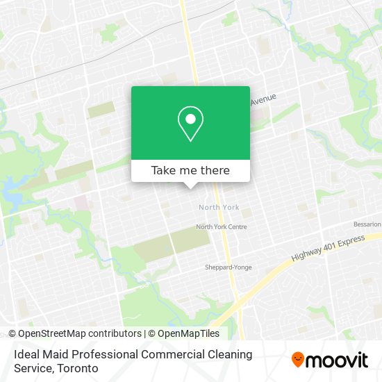 Ideal Maid Professional Commercial Cleaning Service map