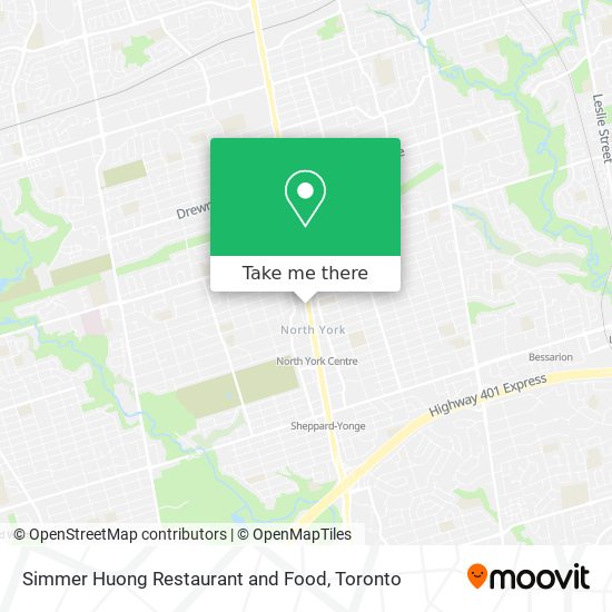 Simmer Huong Restaurant and Food map