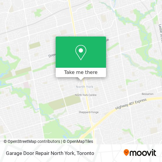 Garage Door Repair North York plan