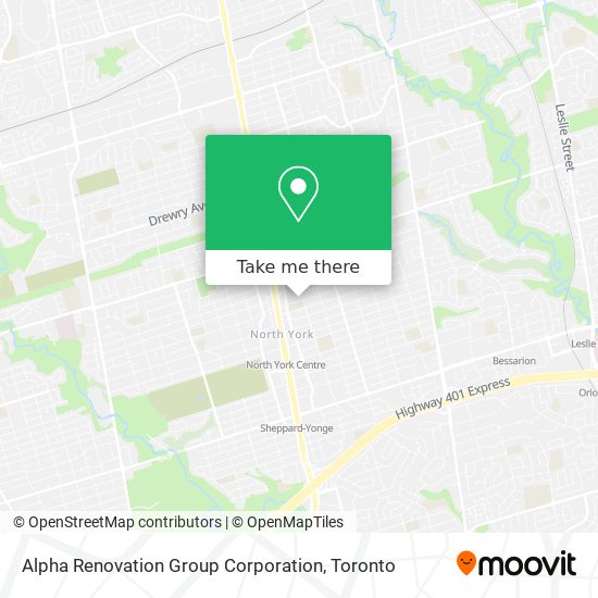 Alpha Renovation Group Corporation map