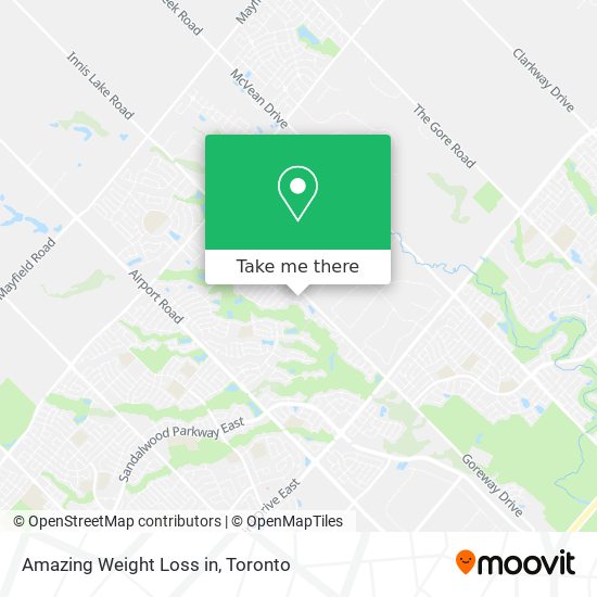 Amazing Weight Loss in map