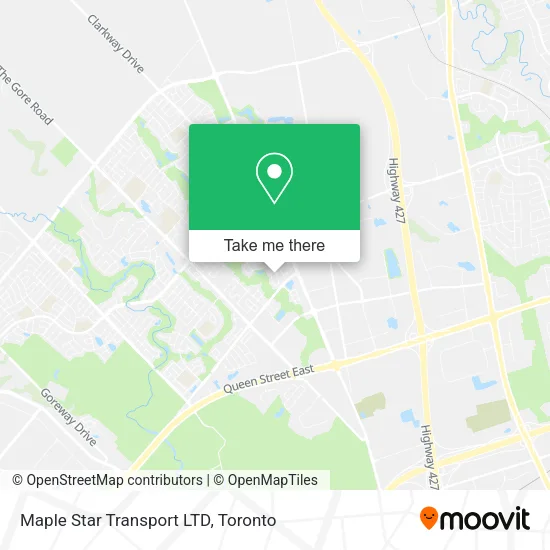 Maple Star Transport LTD map