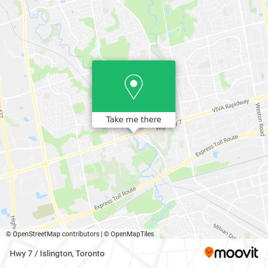 Hwy 7 / Islington plan