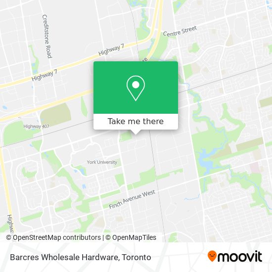 Barcres Wholesale Hardware map