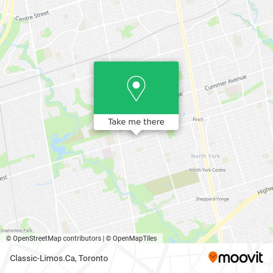 Classic-Limos.Ca map