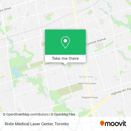 Rivlin Medical Laser Center map