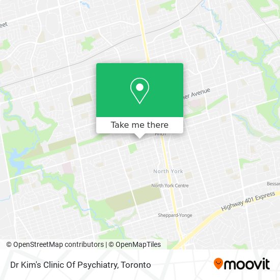 Dr Kim's Clinic Of Psychiatry map