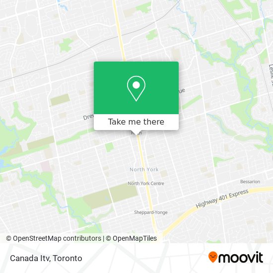 Canada Itv map