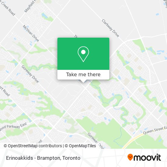 Erinoakkids - Brampton plan