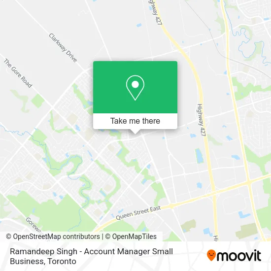 Ramandeep Singh - Account Manager Small Business map