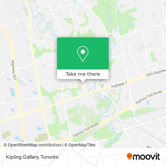 Kipling Gallery map