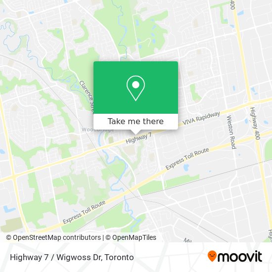Highway 7 / Wigwoss Dr map