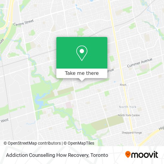 Addiction Counselling How Recovery map