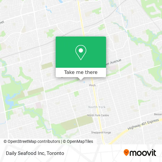 Daily Seafood Inc map