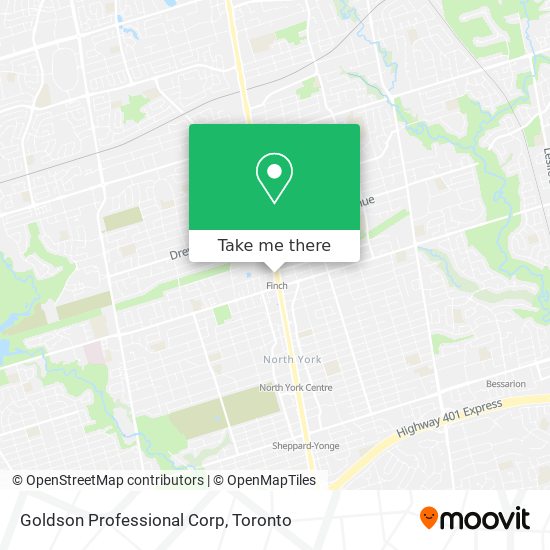 Goldson Professional Corp map