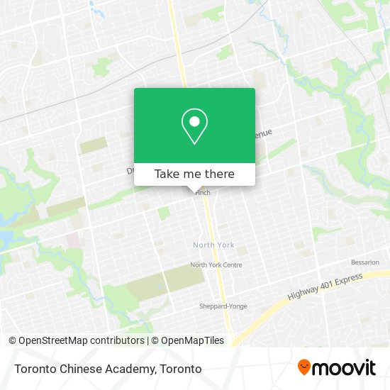 Toronto Chinese Academy map