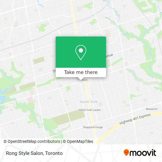 Rong Style Salon map