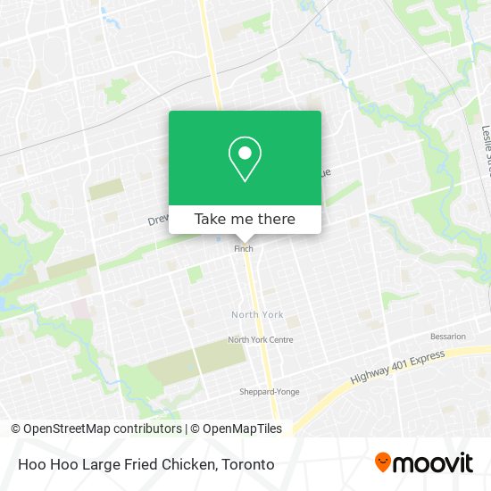 Hoo Hoo Large Fried Chicken map