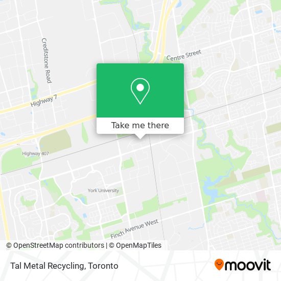 Tal Metal Recycling map